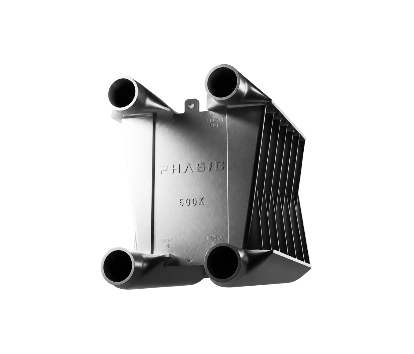 Phasic 500 kW heat exchanger, printed as a single piece